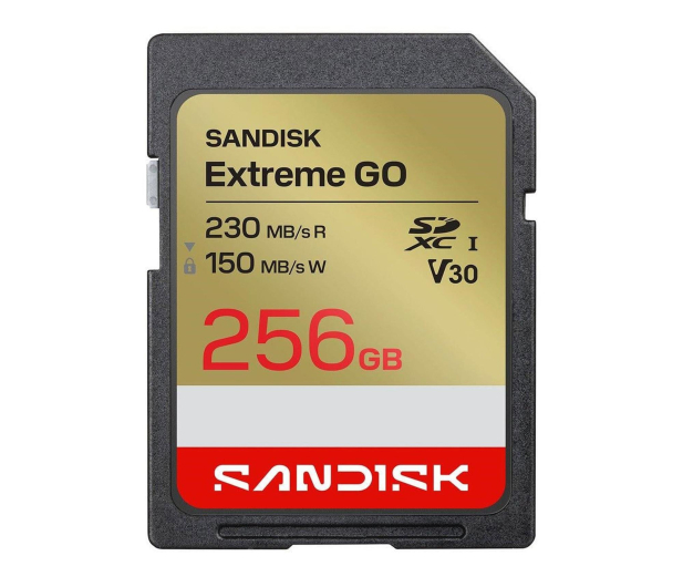 Sandisk 256GB SDXC Extreme Go UHS-I 230/150 MB/s - 1549230 - zdjęcie